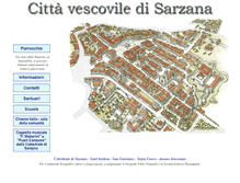 Tablet Screenshot of cattedraledisarzana.it